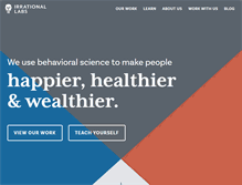 Tablet Screenshot of irrationallabs.org